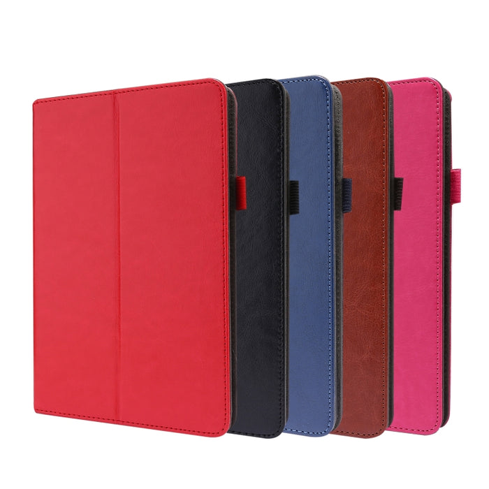Estuche de cuero de PU con tapa horizontal comercial con soporte de dos pliegues y ranuras para tarjetas y ranura para bolígrafo, For iPad mini 6 / mini 2024