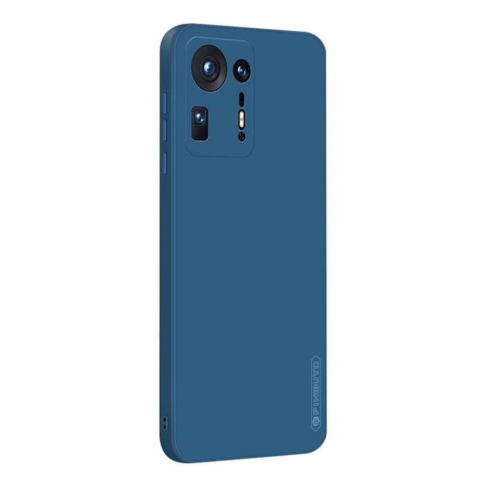 PINWUYO Touching Series Funda de silicona líquida TPU a prueba de golpes, For Xiaomi Mix 4