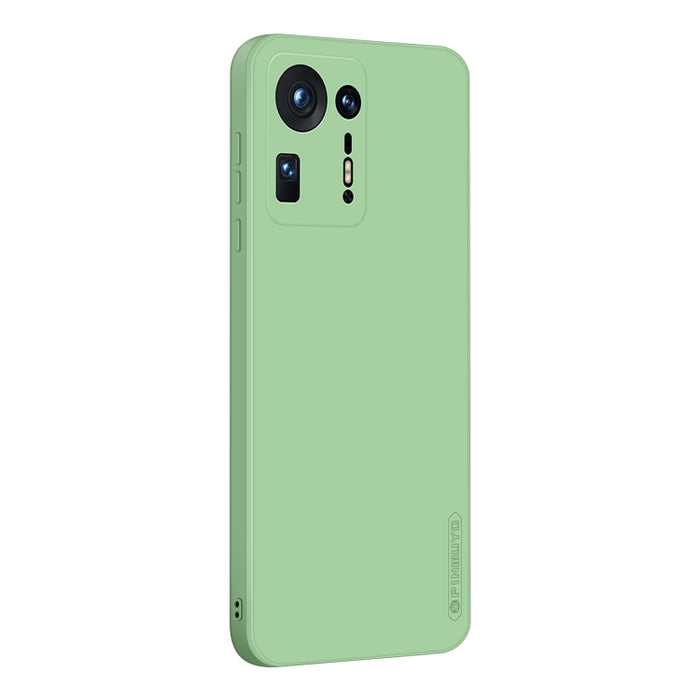 PINWUYO Touching Series Funda de silicona líquida TPU a prueba de golpes, For Xiaomi Mix 4