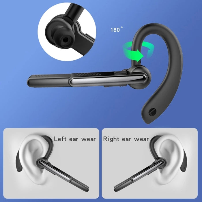 P40 Inalámbrico Bluetooth 5.1 Business Auricular con cancelación de ruido con soporte de micrófono Manos libres