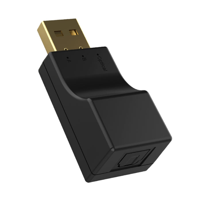 SW03 2 en 1 Transmisor de audio Bluetooth 5.0 USB + Adaptador inalámbrico óptico de baja latencia SPDIF para TV PC
