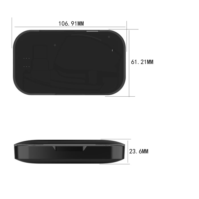 Para Plantronics Voyager Legend / Voyager 5200 Caja de carga de auriculares Bluetooth, For Plantronics Voyager Legend / Voyager 5200