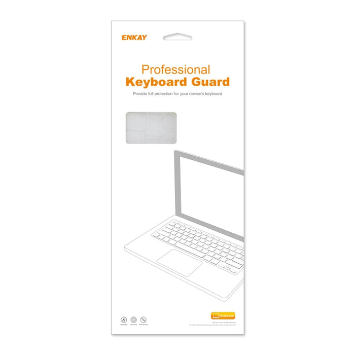 ENKAY Ultra Thin Soft TPU Laptop Keyboard Protector Film para MacBook Pro 14.2 pulgadas A2442 / Pro 16.2 pulgadas A2485, US Version, EU Version