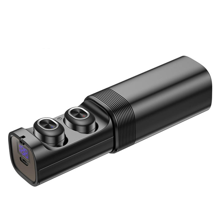 T&G TG909 TWS In-Ear Mini Auriculares Bluetooth Estéreo de Doble Canal con Pantalla LED