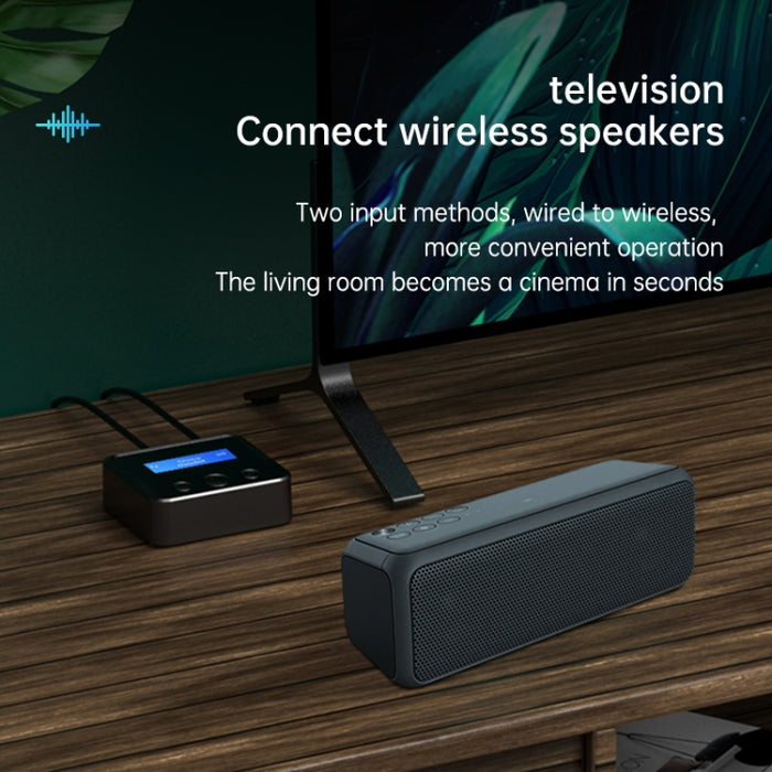 C39S Receptor Bluetooth Transmisor Altavoz RCA a Adaptador de Audio Inalámbrico de 3,5 mm