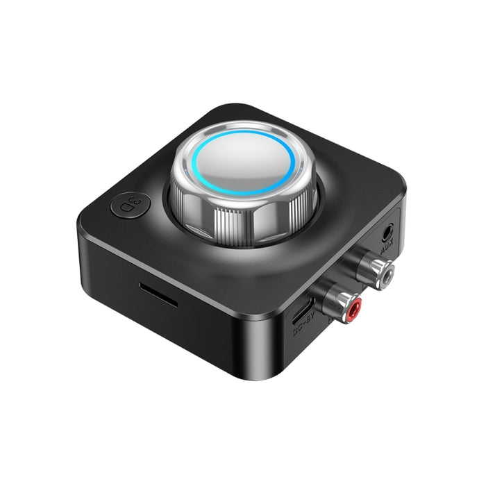 Receptor C39 Bluetooth 5.0 RCA a convertidor de audio inalámbrico de 3,5 mm compatible con tarjeta TF