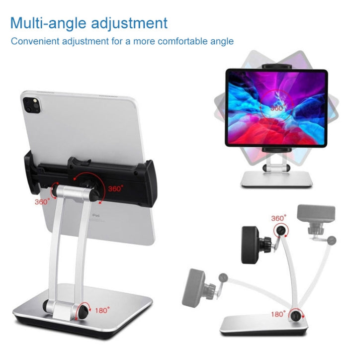 Soporte para tableta de aleación de aluminio S10, marco plano para computadora portátil, accesorios de escritorio plegables