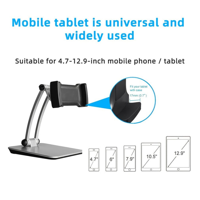 Soporte para tableta de aleación de aluminio S10, marco plano para computadora portátil, accesorios de escritorio plegables
