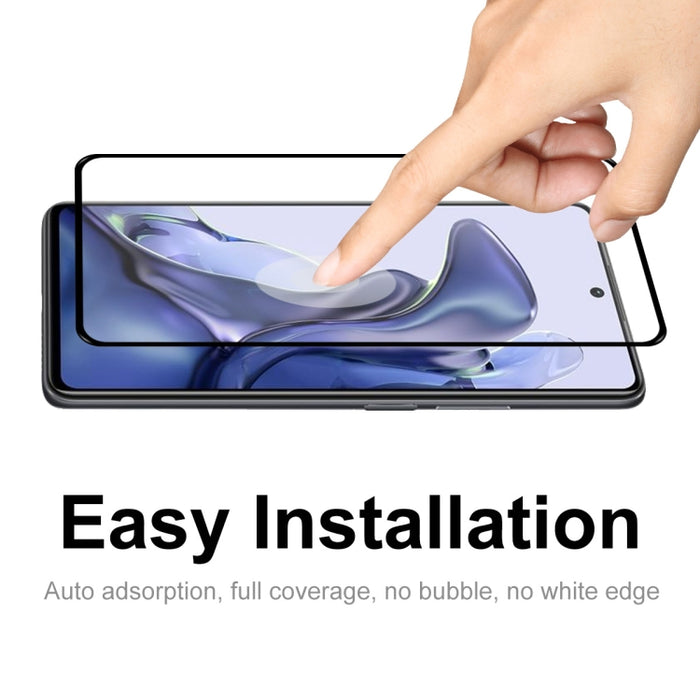 Para Xiaomi Mi 11T / 11T Pro ENKAY Hat-Prince Full Glue 0.26mm 9H 2.5D Protector de pantalla de vidrio templado Película de cobertura completa, For Xiaomi Mi 11T(1 PC), For Xiaomi Mi 11T(2 PCS), For Xiaomi Mi 11T(5 PCS), For Xiaomi Mi 11T(10 PCS)