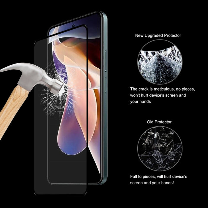 Para Xiaomi Redmi Note 11 Pro / Note 11 Pro + ENKAY Hat-Prince Full Glue 0.26mm 9H 2.5D Protector de pantalla de vidrio templado Película de cobertura completa, For Xiaomi Redmi Note 11 Pro(1 PCS), For Xiaomi Redmi Note 11 Pro(2 PCS)                   ...