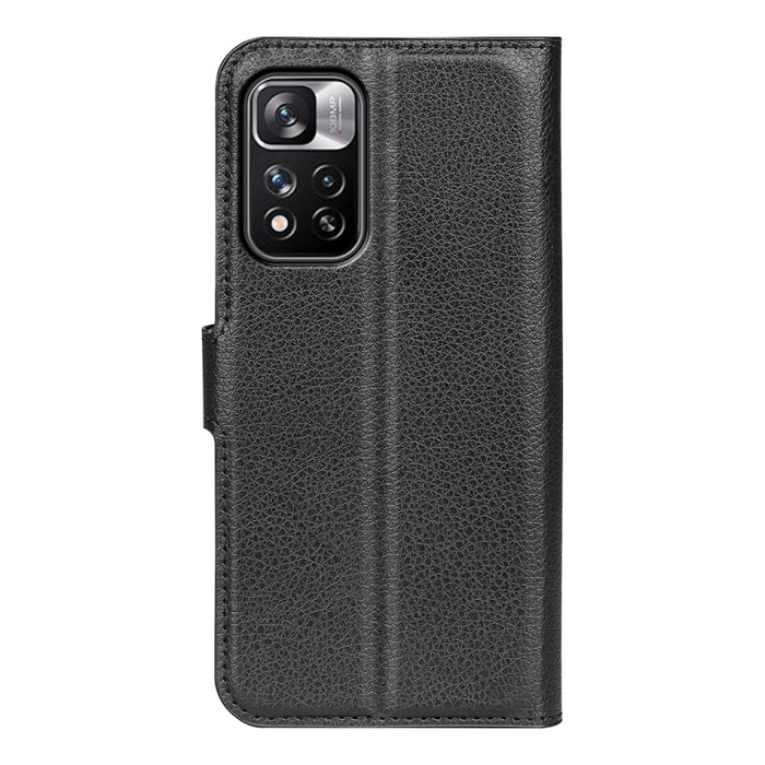 Para Xiaomi Redmi Note 11 Pro / Note 11 Pro + Litchi Texture Funda protectora con tapa horizontal con soporte, ranuras para tarjetas y billetera, For Xiaomi Redmi Note 11 Pro