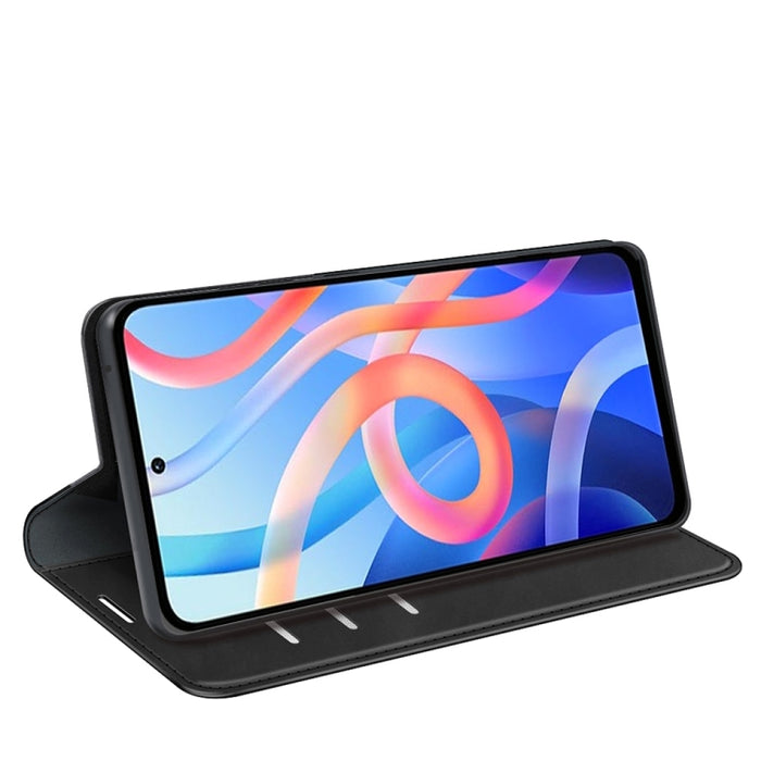 Para Xiaomi Redmi Note 11 Estuche de cuero con succión magnética de piel retro con soporte, ranuras para tarjetas y billetera, For Xiaomi Redmi Note 11