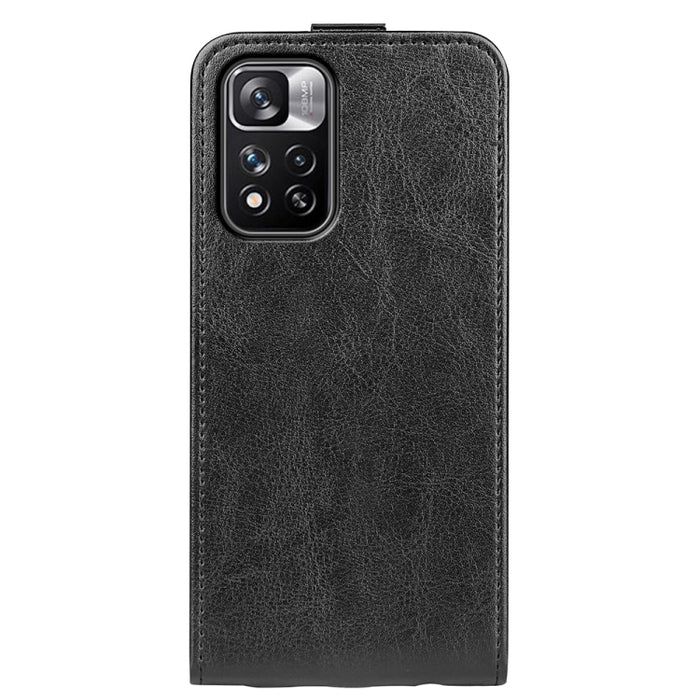 Para Xiaomi Redmi Note 11 Pro / Note 11 Pro + R64 Textura Funda protectora de cuero con tapa vertical única con ranuras para tarjetas y marco de fotos, For Xiaomi Redmi Note 11 Pro