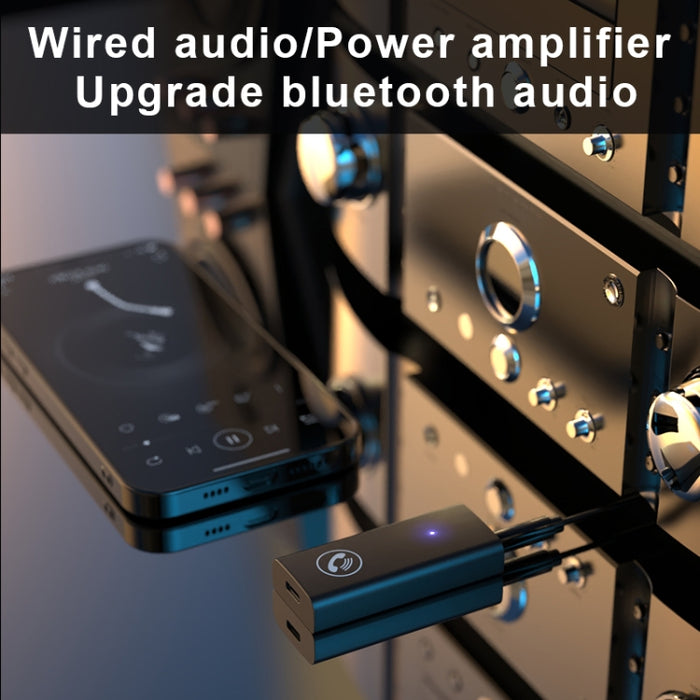 BT05 Bluetooth 5.0 Receptor Adaptador De Audio AUX Para Coche Manos Libres