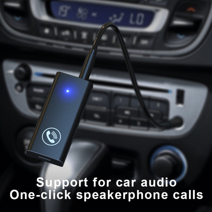 BT05 Bluetooth 5.0 Receptor Adaptador De Audio AUX Para Coche Manos Libres