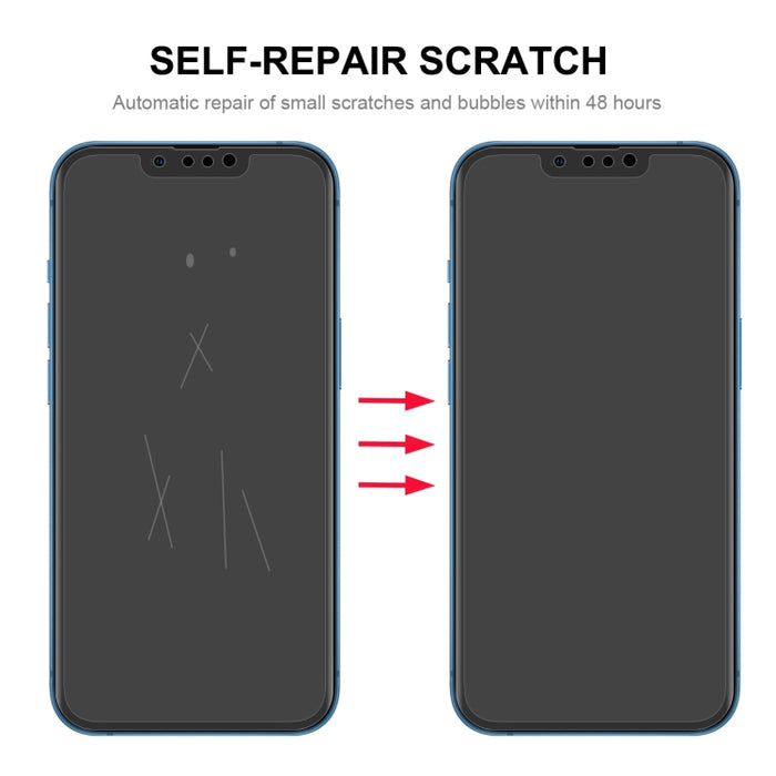 Película de hidrogel a prueba de explosiones con pegamento completo ENKAY para iPhone 13/13 Pro