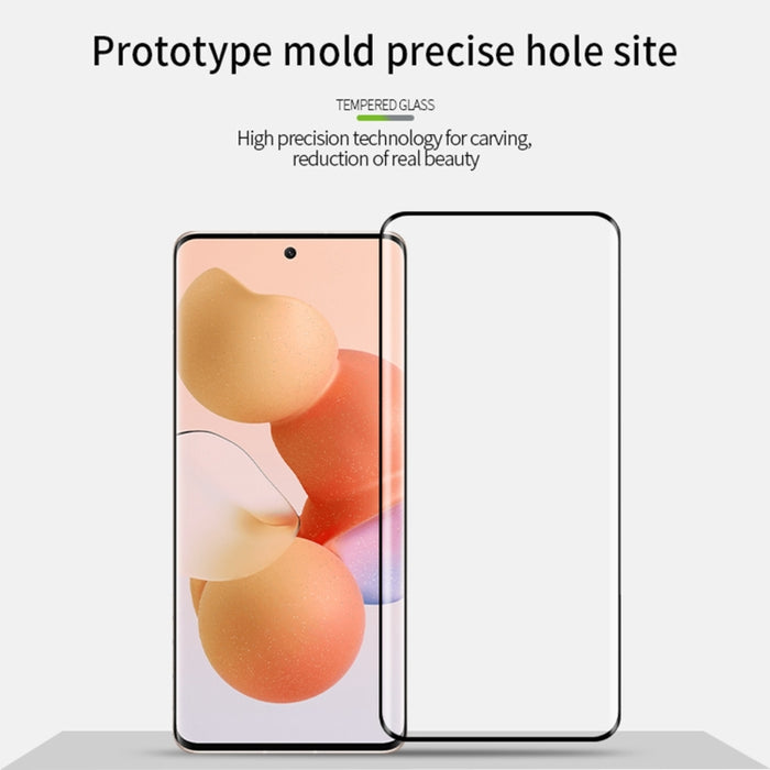 Película de vidrio templado de flexión térmica a prueba de explosiones MOFI 9H 3D, For Xiaomi Civi, For Xiaomi Mi Mix4