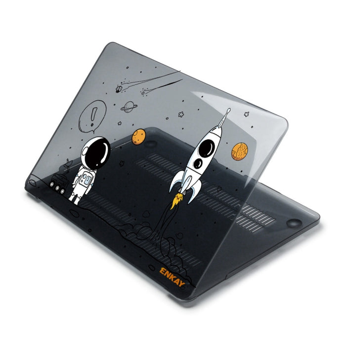 ENKAY Hat-Prince Spaceman Pattern Laotop - Funda protectora de cristal para MacBook Pro de 16,2 pulgadas A2485 2021, For MacBook Pro 16.2 inch A2485 2021/A2880 2023
