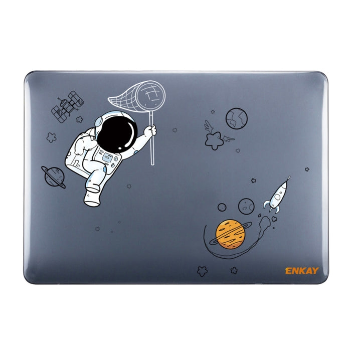 ENKAY Hat-Prince Spaceman Pattern Laotop - Funda protectora de cristal para MacBook Pro de 16,2 pulgadas A2485 2021, For MacBook Pro 16.2 inch A2485 2021/A2880 2023