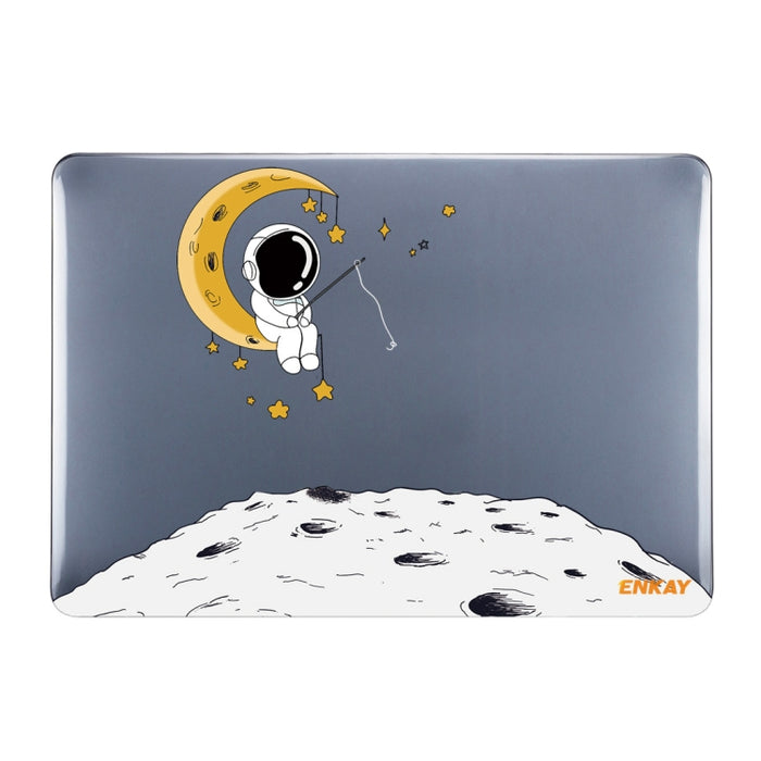 ENKAY Hat-Prince Spaceman Pattern Laotop - Funda protectora de cristal para MacBook Pro de 16,2 pulgadas A2485 2021, For MacBook Pro 16.2 inch A2485 2021/A2880 2023