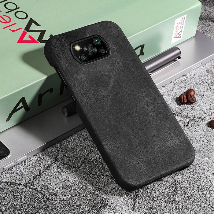 Funda de teléfono PU con soporte de anillo para Xiaomi Poco X3 / X3 NFC / Poco X3 Pro, For Xiaomi Poco X3
