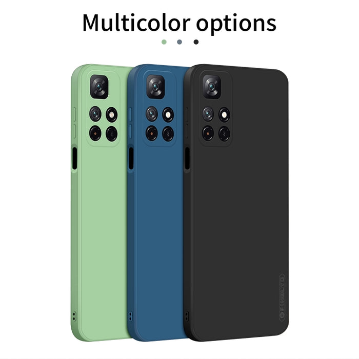 PINWUYO Funda de teléfono de silicona líquida TPU, For Xiaomi Redmi Note 11 / Poco M4 Pro 5G, For Xiaomi Redmi Note 11 Pro / 11 Pro+, For Xiaomi Civi, For Huawei nova 9, For Huawei nova 9 Pro, For OnePlus 9RT 5G, For vivo S10e 5G