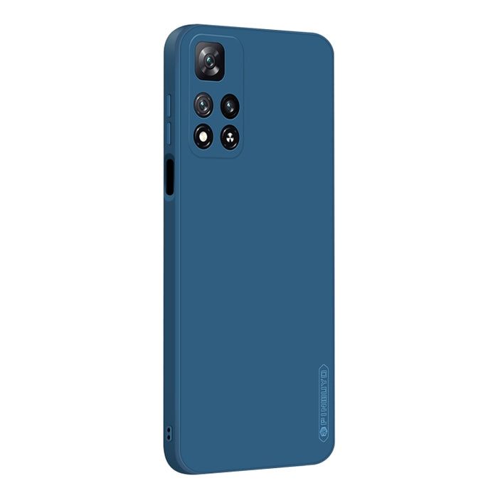 PINWUYO Funda de teléfono de silicona líquida TPU, For Xiaomi Redmi Note 11 / Poco M4 Pro 5G, For Xiaomi Redmi Note 11 Pro / 11 Pro+, For Xiaomi Civi, For Huawei nova 9, For Huawei nova 9 Pro, For OnePlus 9RT 5G, For vivo S10e 5G