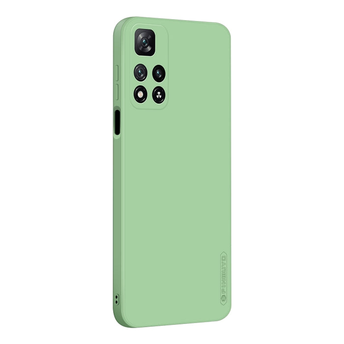 PINWUYO Funda de teléfono de silicona líquida TPU, For Xiaomi Redmi Note 11 / Poco M4 Pro 5G, For Xiaomi Redmi Note 11 Pro / 11 Pro+, For Xiaomi Civi, For Huawei nova 9, For Huawei nova 9 Pro, For OnePlus 9RT 5G, For vivo S10e 5G