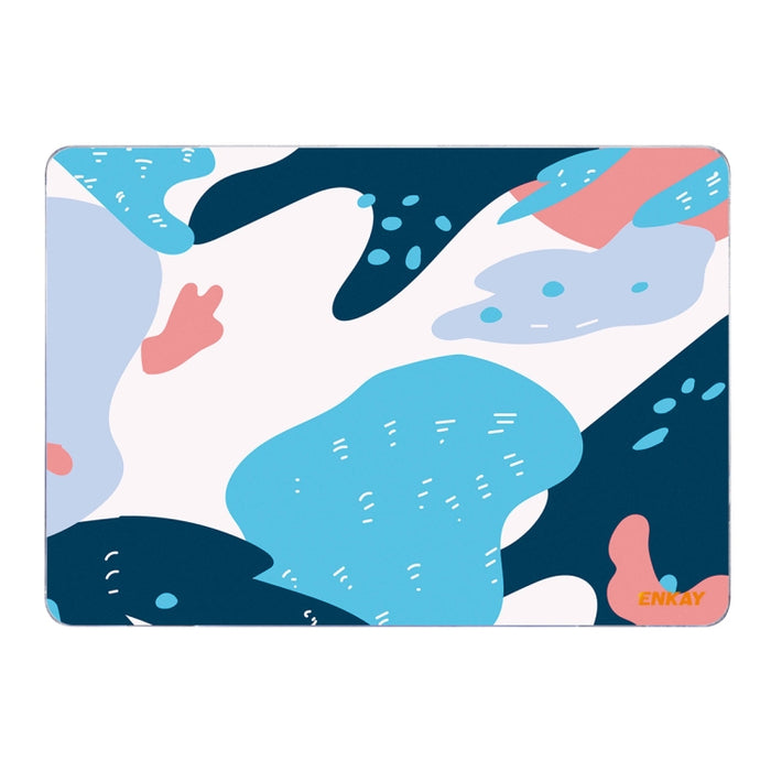 ENKAY Hat-Prince Geometry Pattern Laotop - Funda protectora de cristal para MacBook Pro de 14,2 pulgadas A2442 2021, For MacBook Pro 14.2 inch A2442 2021/A2779 2023/14 inch A3434 2025 (M5), For MacBook Pro 14.2 inch A2442 2021/A2779 2023