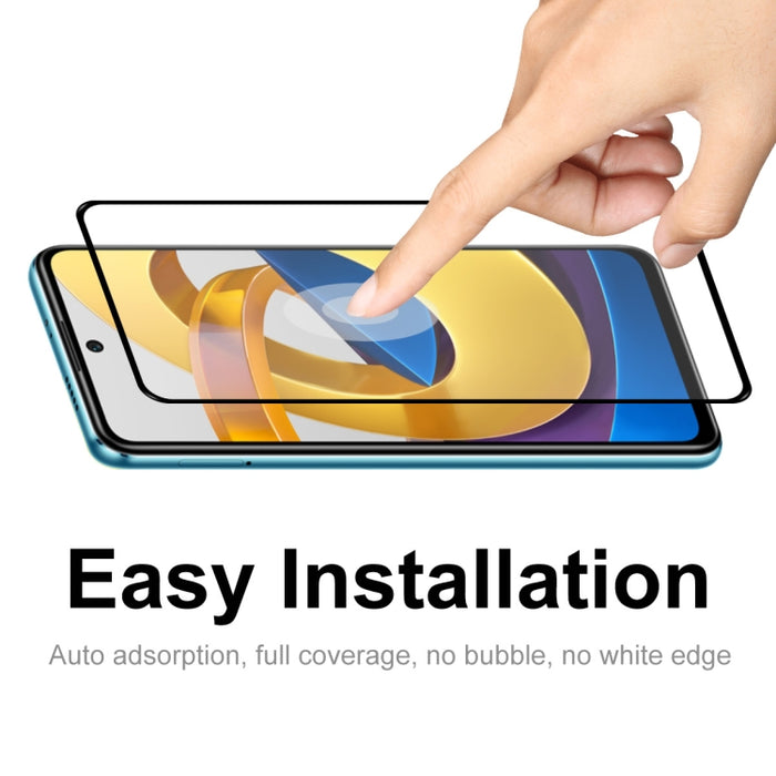 Para Xiaomi Poco M4 Pro 5G ENKAY 0.26mm 9H Película completa de vidrio templado, 1 PCS, 2 PCS, 5 PCS, 10 PCS