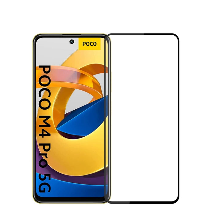 Película completa de vidrio templado MOFI 9H 2.5D, For Samsung Galaxy A53 5G, For Samsung Galaxy A73 5G, For Xiaomi Poco M4 Pro 5G