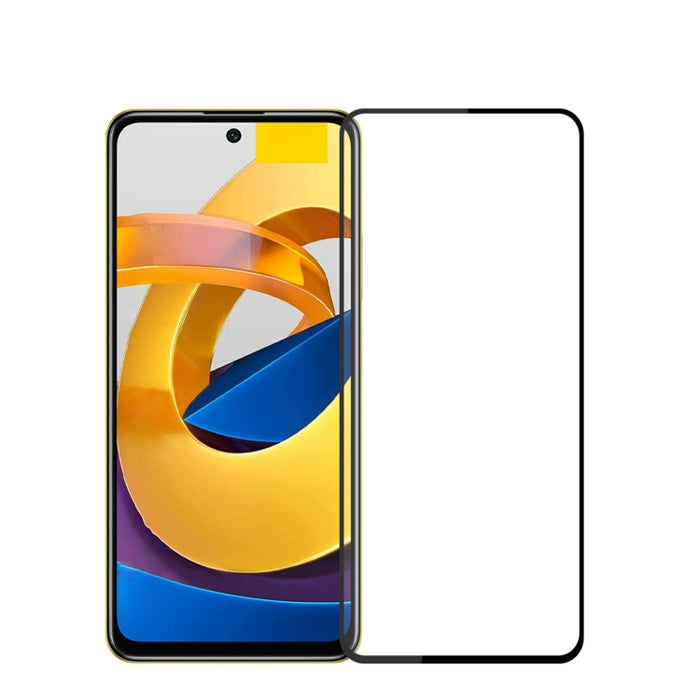 Película completa de vidrio templado PINWUYO 9H 2.5D, For vivo Y76 5G / Y76S 5G, For Motorola One 5G Ace, For Honor X30, For Xiaomi Poco M4 Pro 5G