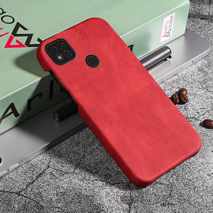 Funda de teléfono PU con soporte de anillo para Xiaomi Redmi 9C / Redmi 9 India / Redmi 9C NFC / Poco C3, For Xiaomi Redmi 9C