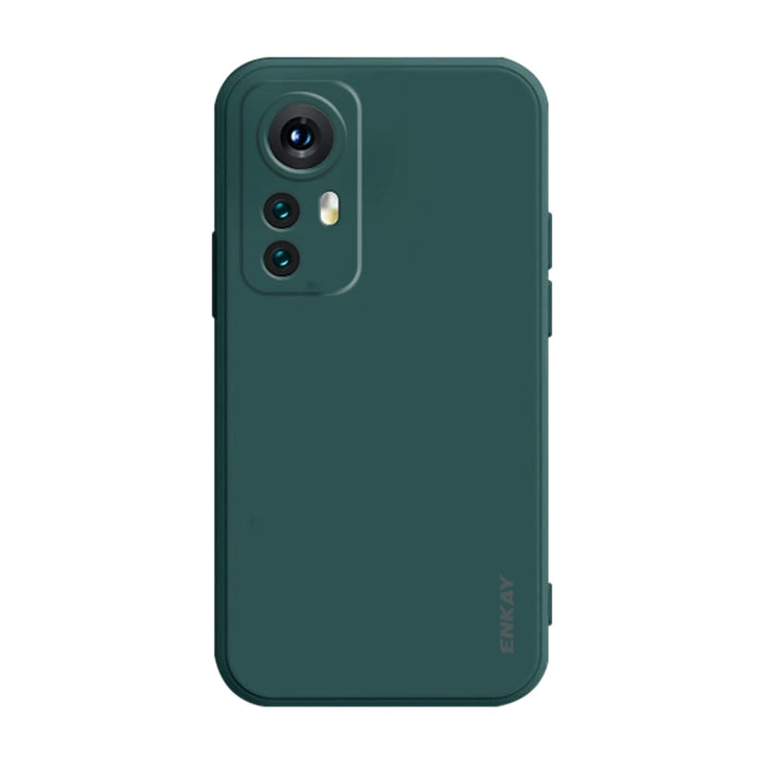 Para Xiaomi 12 Pro / 12S Pro ENKAY Funda de teléfono de silicona líquida suave a prueba de golpes, For Xiaomi 12 Pro / 12S Pro