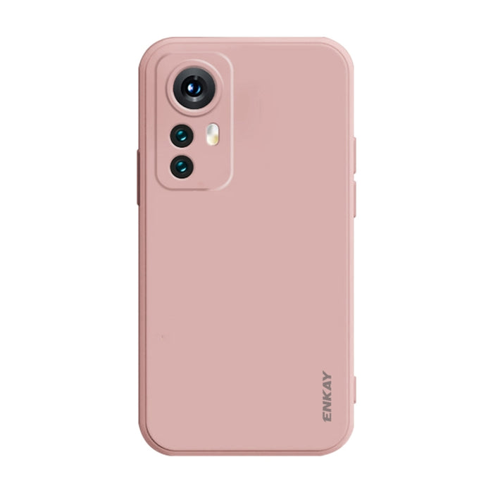 Para Xiaomi 12 Pro / 12S Pro ENKAY Funda de teléfono de silicona líquida suave a prueba de golpes, For Xiaomi 12 Pro / 12S Pro