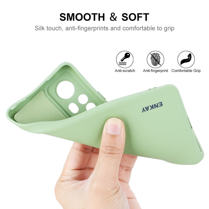 Para Xiaomi 12 Pro / 12S Pro ENKAY Funda de teléfono de silicona líquida suave a prueba de golpes, For Xiaomi 12 Pro / 12S Pro