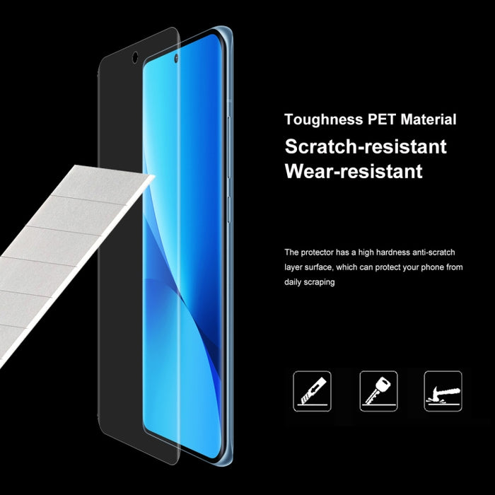 Para Xiaomi 12 / 12X ENKAY 3D borde curvo PET doblado en caliente suave película completa, 1 PCS, 2 PCS, 5 PCS, 10 PCS