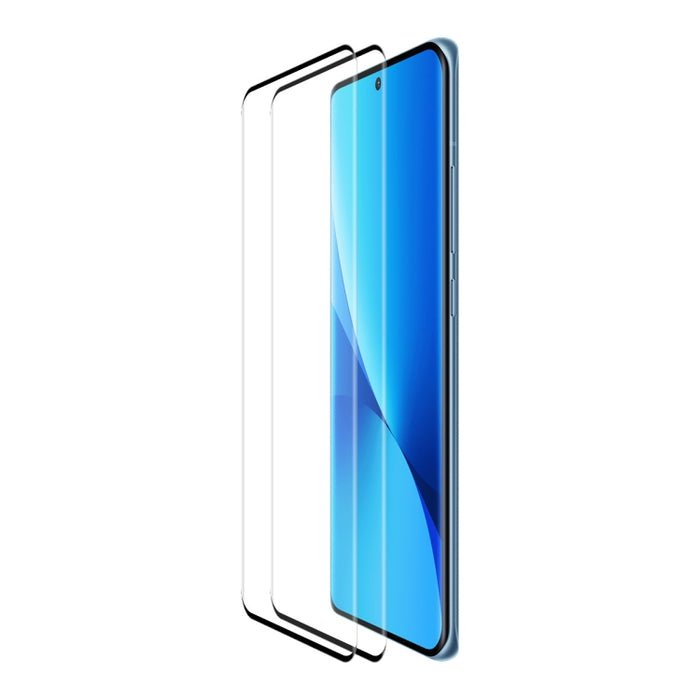 Para Xiaomi 12 Pro ENKAY Película de vidrio templado completo a prueba de explosiones con doblado en caliente 3D, For Xiaomi 12 Pro(1 PCS), For Xiaomi 12 Pro(2 PCS), For Xiaomi 12 Pro(5 PCS)