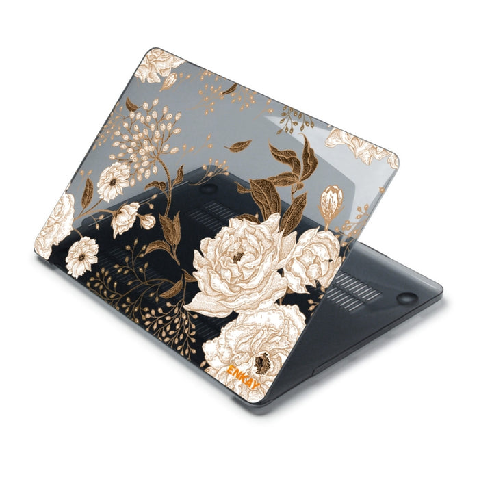 ENKAY Vintage Pattern Series Laotop Funda protectora de cristal para MacBook Pro 13.3 pulgadas A2251 / A2289 / A2338 2020, For MacBook Pro 13.3 inch A2251 / A2289 / A2338 2020