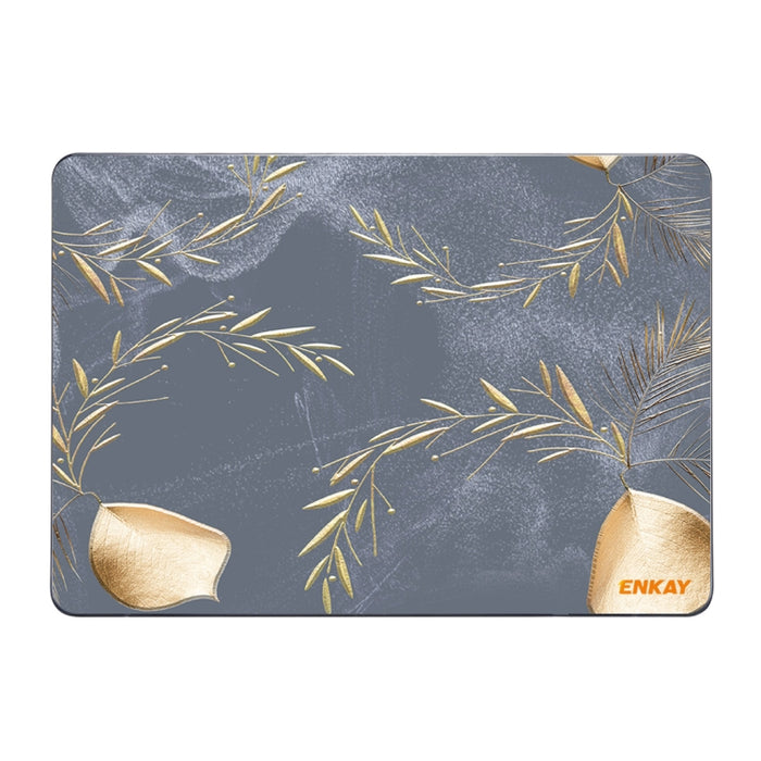 ENKAY Vintage Pattern Series Laotop Funda protectora de cristal para MacBook Pro 13.3 pulgadas A2251 / A2289 / A2338 2020, For MacBook Pro 13.3 inch A2251 / A2289 / A2338 2020