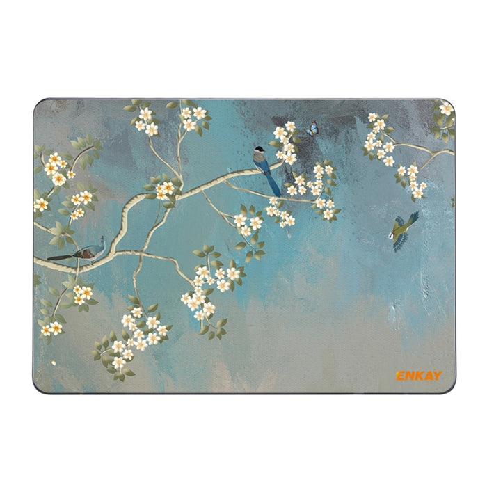 ENKAY Vintage Pattern Series Laotop Funda protectora de cristal para MacBook Pro 13.3 pulgadas A2251 / A2289 / A2338 2020, For MacBook Pro 13.3 inch A2251 / A2289 / A2338 2020
