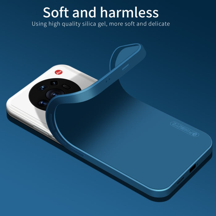 PINWUYO Sense Series Funda de teléfono móvil de silicona líquida TPU, For Xiaomi 12S Ultra