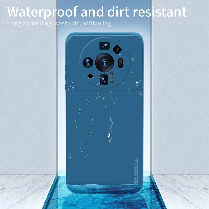 PINWUYO Sense Series Funda de teléfono móvil de silicona líquida TPU, For Xiaomi 12S Ultra