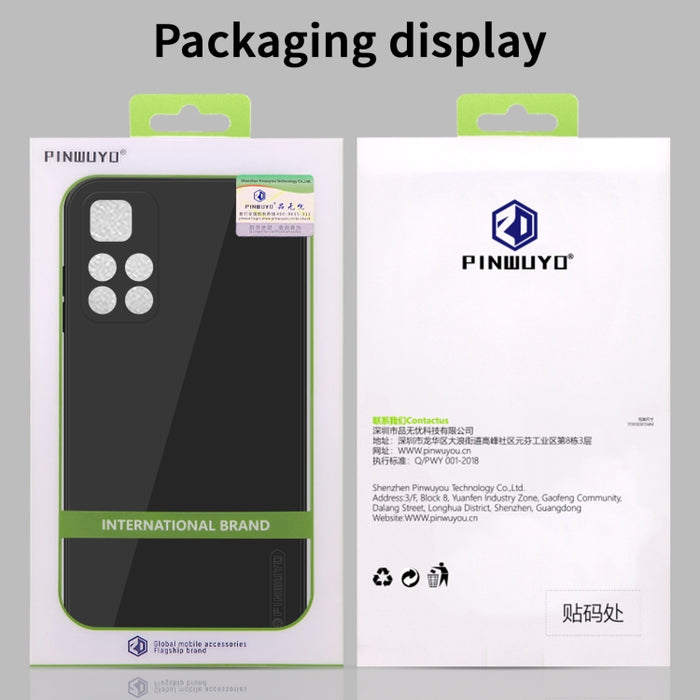 PINWUYO Sense Series Funda de teléfono móvil de silicona líquida TPU, For Xiaomi 12S Ultra