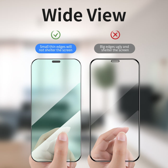 Película de vidrio templado para protección ocular ENKAY Quick Stick, For iPhone 11 Pro / XS / X, For iPhone 11 / XR, For iPhone 11 Pro Max / XS Max