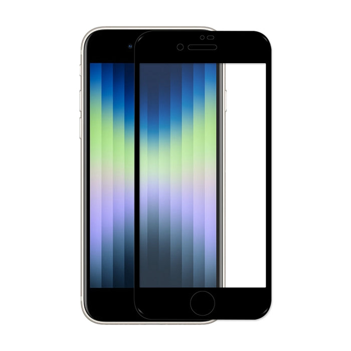 ENKAY Pegamento Completo 0.26mm 9H 2.5D Vidrio Templado Película Completa para iPhone SE 2022 / SE 2020 / 8 / 7, 1 PC, 2pcs, 5pcs, 10pcs