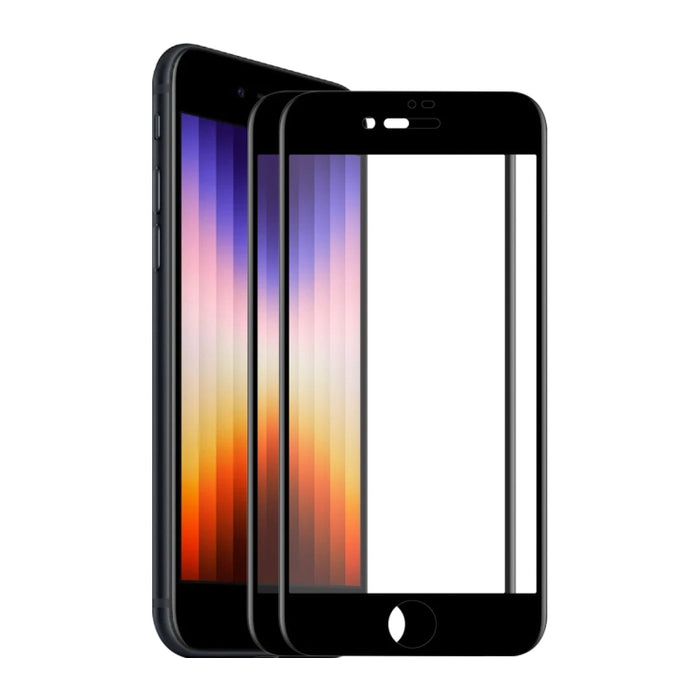 Película ENKAY Full Glue 6D de vidrio templado antiarañazos para iPhone SE 2022 / SE 2020 / 8 / 7, 1 PC, 2pcs, 5pcs