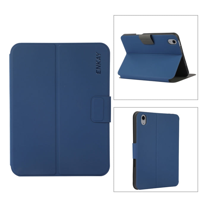 ENKAY Funda de cuero con soporte para tableta inteligente para iPad mini 6 2021