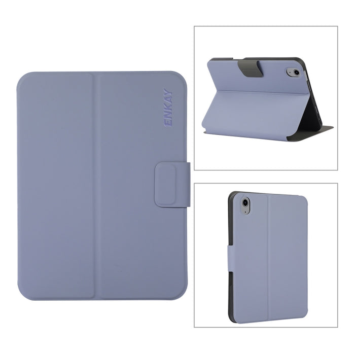 ENKAY Funda de cuero con soporte para tableta inteligente para iPad mini 6 2021
