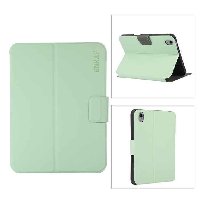 ENKAY Funda de cuero con soporte para tableta inteligente para iPad mini 6 2021